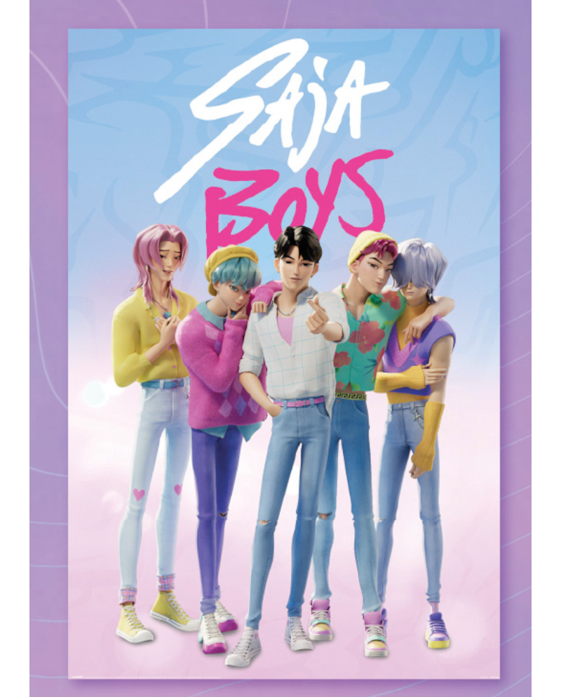 K-POP DEMON HUNTERS - Saja Boys - Poster 61x91cm - vue principale