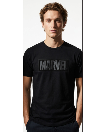 MARVEL - Marvel Logo 3D Print - T-Shirt (XXL) - vue principale