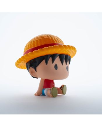 ONE PIECE - Luffy Chibi - Tirelire PVC 16cm - vue de profil