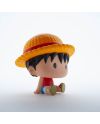 ONE PIECE - Luffy Chibi - Tirelire PVC 16cm - vue de profil
