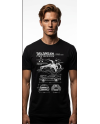 RETOUR VERS LE FUTUR - Delorean Time Machine - T-Shirt Homme (S) - vue principale