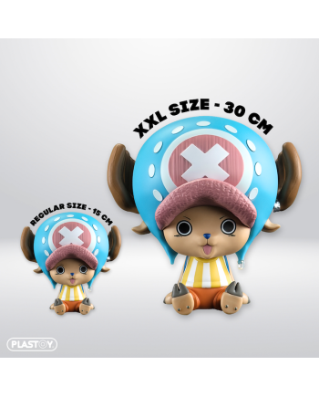Tirelire Chopper One Piece en PVC 30cm de face