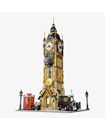 PANTASY - Parc tour de l'horloge Steampunk - Bloc de Construction - vue principale