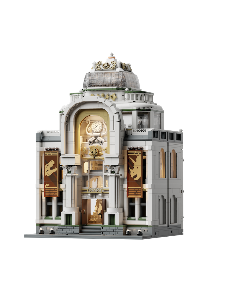 PANTASY - Musée des dinosaures - Bloc de Construction 3064 pcs - vue principale