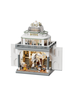 PANTASY - Musée des dinosaures - Bloc de Construction 3064 pcs - vue de profil