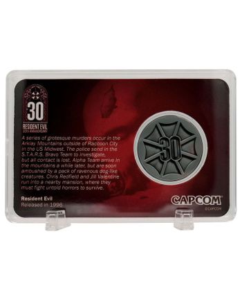 RESIDENT EVIL - 30ème Anniversaire - Pièce Edition Limitée - vue de dos