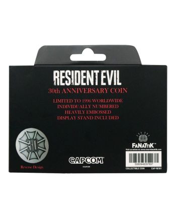 RESIDENT EVIL - 30ème Anniversaire - Pièce Edition Limitée - vue du packaging