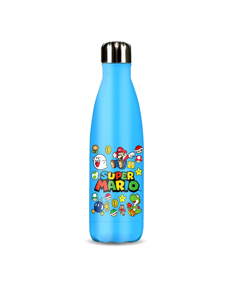 SUPER MARIO - Logo - Bouteille en Aluminium 550ml - vue principale