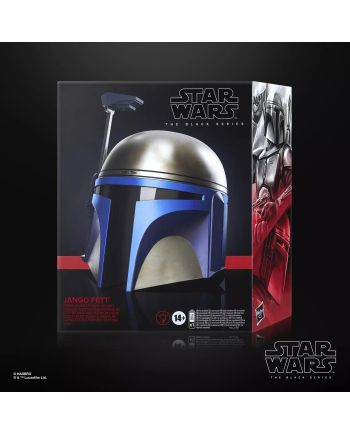 STAR WARS - Casque éléctronique Jango Fett Black Series - vue de profil