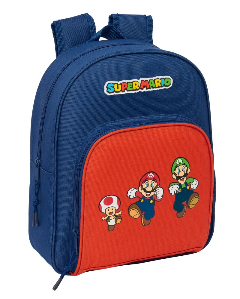 SUPER MARIO - Mario, Luidi, Toad - Sac à Dos '34x28x10cm' - vue principale
