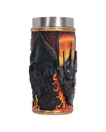 Verre collector Nemesis Sauron Le Seigneur des Anneaux packaging