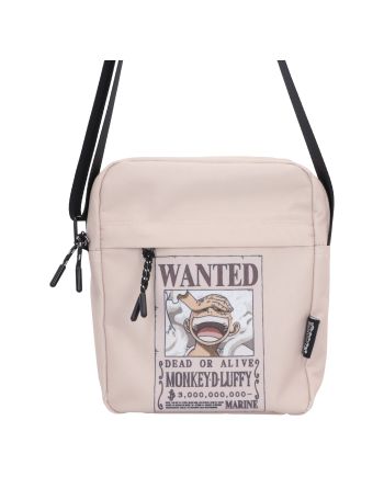Sac bandoulière One Piece Luffy Wanted Poster vue de face