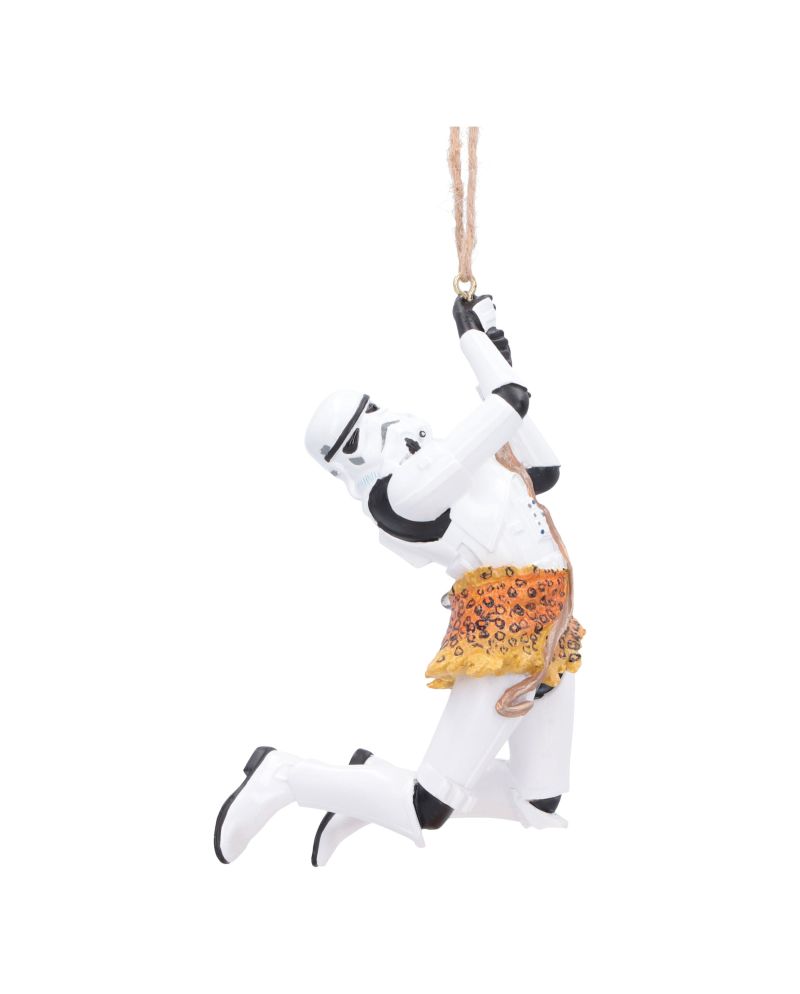 Décoration de Noël Stormtrooper Star Wars à suspendre vue de face