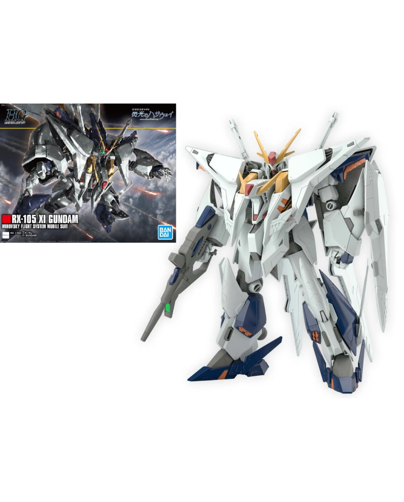 GUNDAM - HGUC 1/144 XI Gundam - Model Kit - vue principale