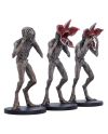 STRANGER THINGS - Three Wise Demogorgons - Set 3 Statuette - vue de profil