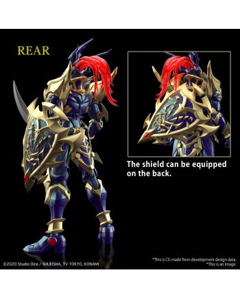 YU-GI-OH! - Figure-rise Standard Ampl. Black Luster Soldier -Model Kit - vue de face