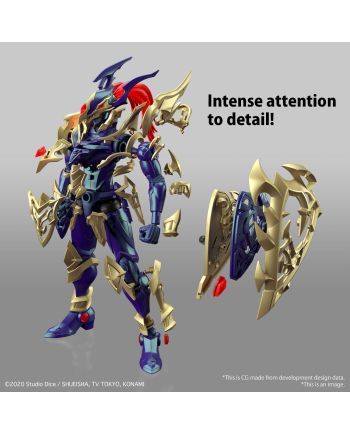 YU-GI-OH! - Figure-rise Standard Ampl. Black Luster Soldier -Model Kit - vue de dos
