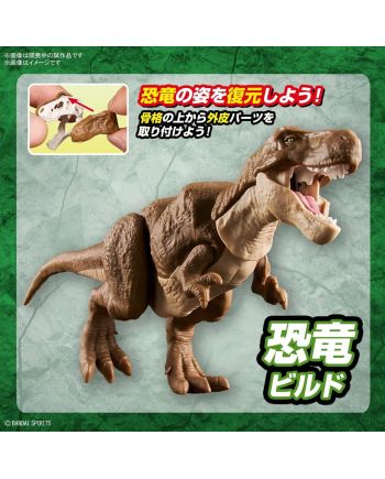 DINOSAUR - New Dinosaur Plastic Tyrannosaurus (Tentative) - Model Kit - vue du packaging