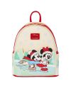 MICKEY & AMIS - Ice Skating - Mini Sac à Dos Loungefly - vue de face