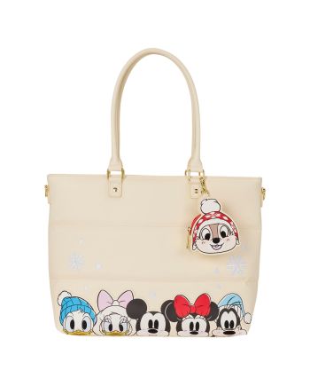 MICKEY & AMIS - Puff - Tote Bag LoungeFly - vue principale