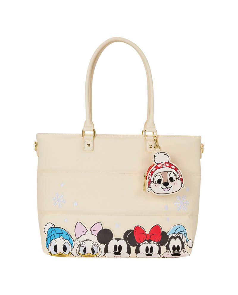MICKEY & AMIS - Puff - Tote Bag LoungeFly - vue principale