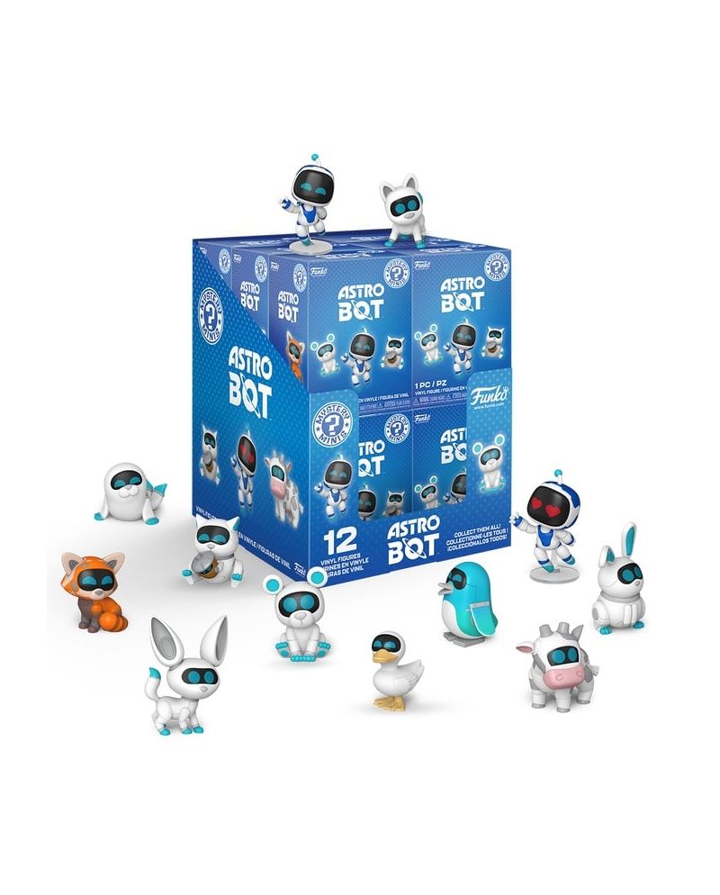 Box de 12 figurines Mystery Minis Astro Bot Funko licence Playstation