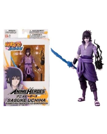 NARUTO - Uchiha Sasuke Rinnegan "7th Wave" -Figurine Anime Heroes 17cm - vue principale