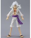 Détail de la figurine Luffy Gear 5 Anime Heroes
