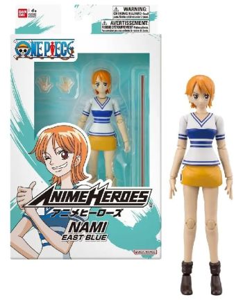 Figurine Nami Anime Heroes 17cm - ONE PIECE - Bandai