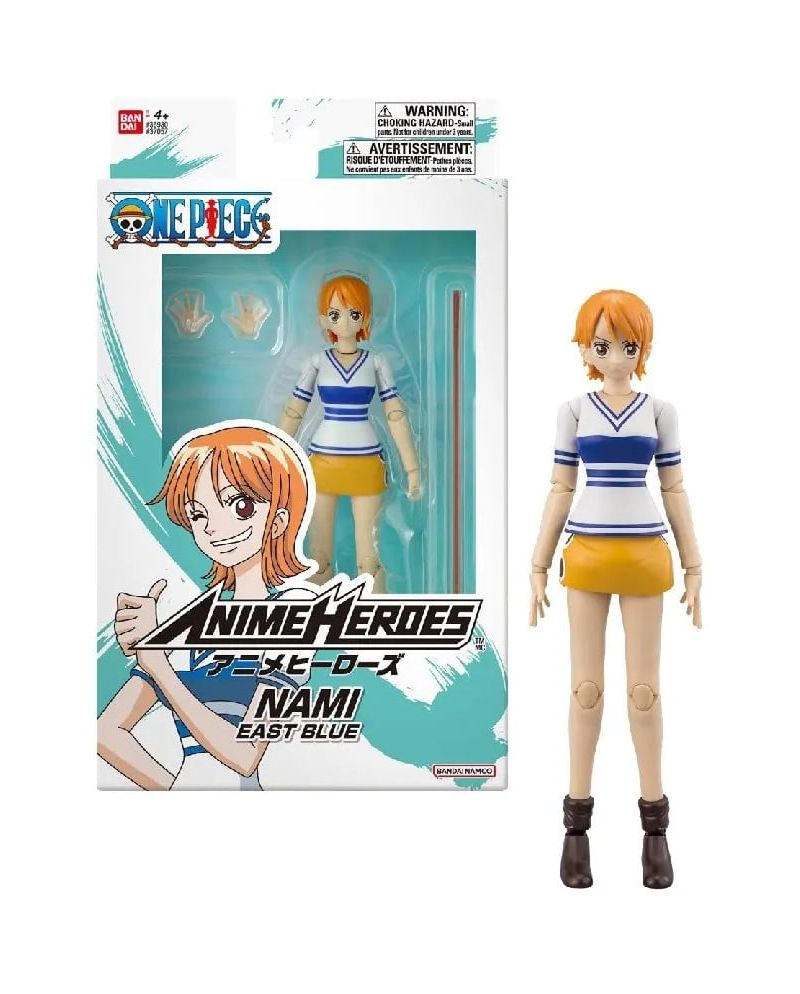 Figurine Nami Anime Heroes 17cm - ONE PIECE - Bandai