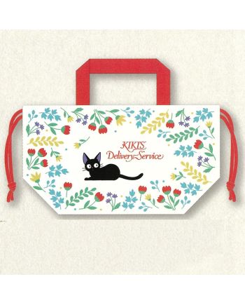 Sacoche repas Kiki la petite sorcière Studio Ghibli vue de face