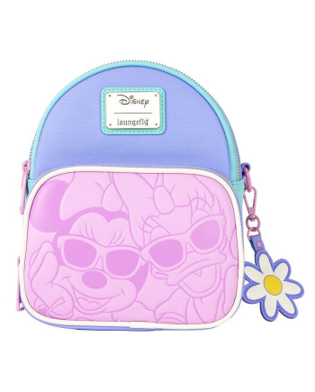 DISNEY - Daisy & Minnie - Mini Backpack Convertible Loungefly
