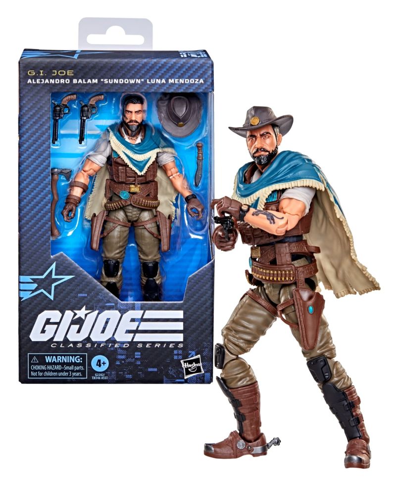 Figurine Alejandro Balam G.I. Joe Classified Series #200 15cm - face