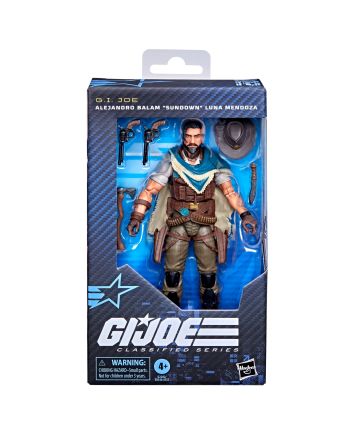 Figurine Alejandro Balam G.I. Joe Classified Series #200 15cm - packaging