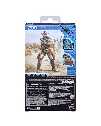 Figurine Alejandro Balam G.I. Joe Classified Series #200 15cm - vue complète