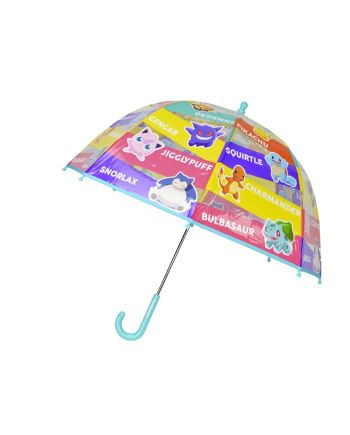 POKEMON - Pikachu & Friends - Parapluie Transparent Manuel 48 cm - vue de face