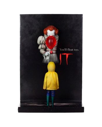 Figurine Poster 3D ÇA 28cm - détail du design