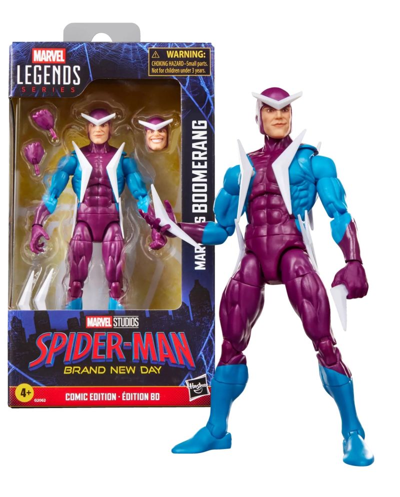 Figurine Marvel's Boomerang Legend Series 15cm de Hasbro, collection Brand New Day