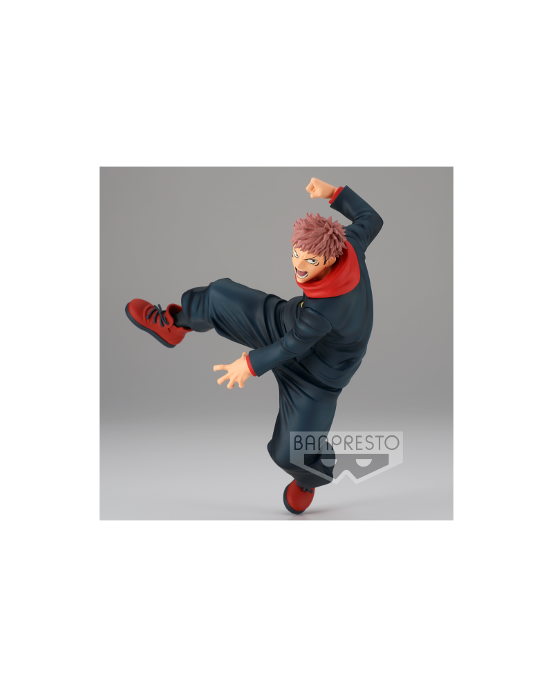 Figurine Yuji Itadori Jujutsu Kaisen Banpresto Maximatic 18cm face