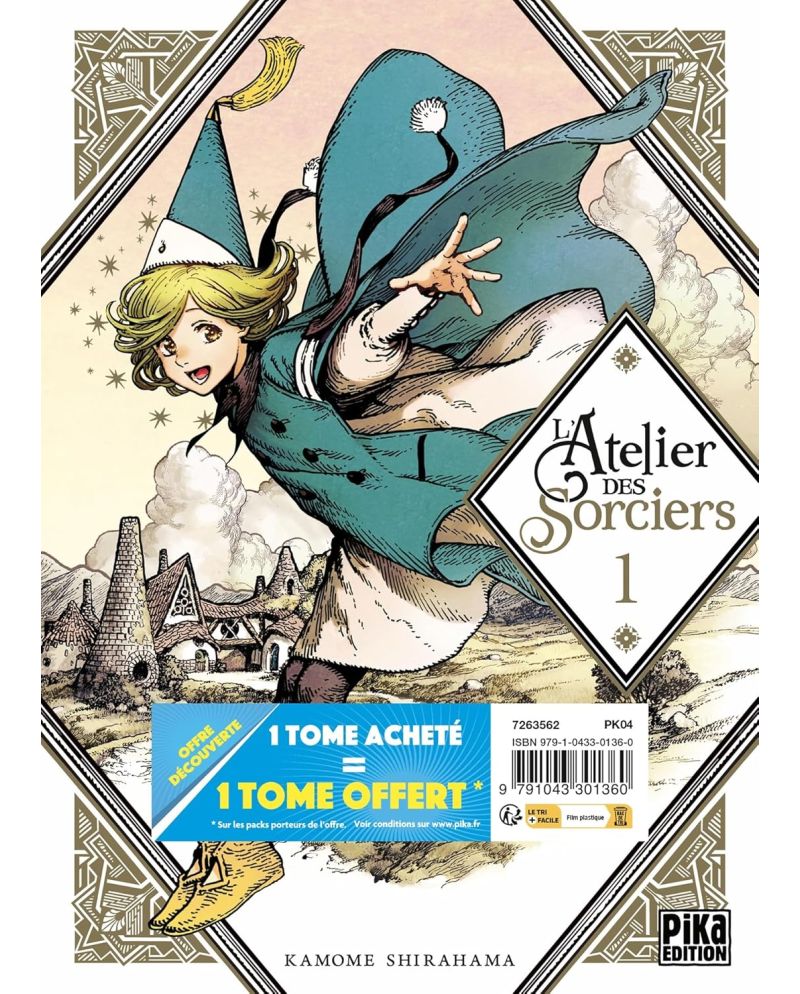 L'ATELIER DES SORCIERS - Pack Découverte - Tome 1 et 2 - vue principale