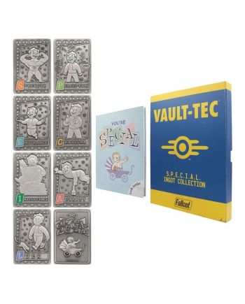 FALLOUT - S.P.E.C.I.A.L. Perk - Set de 7 Lingot - vue principale