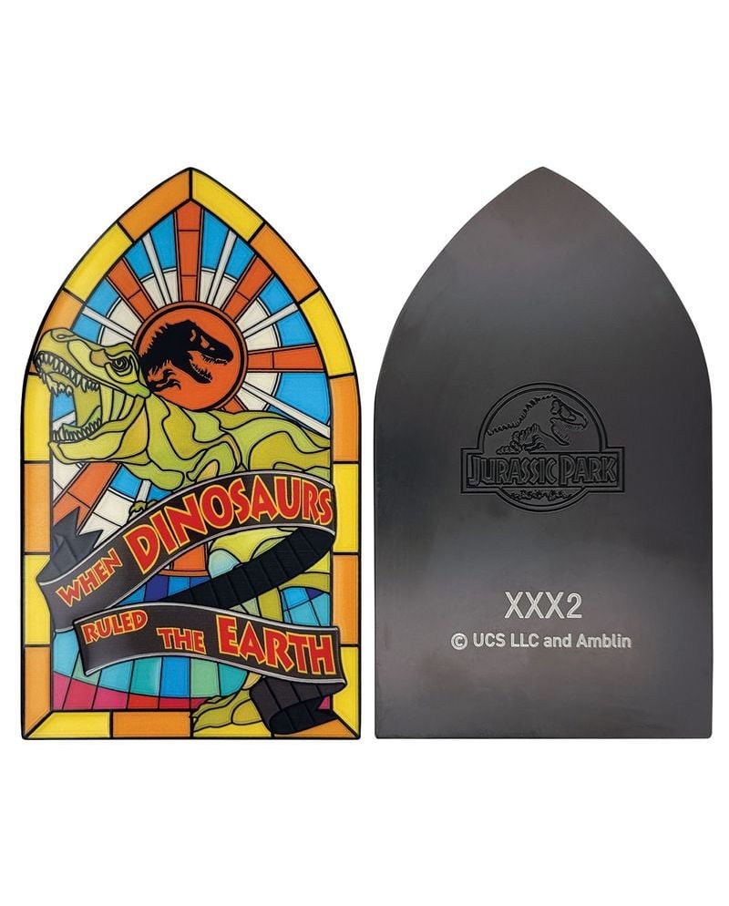 JURASSIC PARK - Stained Glass Window - Lingot Edition Limitée - vue principale