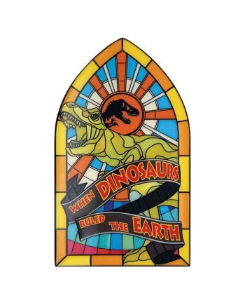 JURASSIC PARK - Stained Glass Window - Lingot Edition Limitée - vue de face