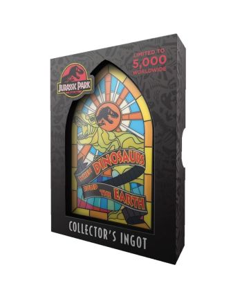 JURASSIC PARK - Stained Glass Window - Lingot Edition Limitée - vue de dos