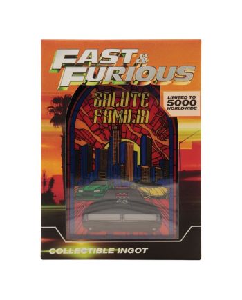 FAST & FURIOUS - Stained Glass - Lingot Edition Limitée - vue de profil