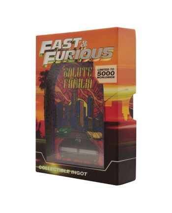 FAST & FURIOUS - Stained Glass - Lingot Edition Limitée - vue de dos