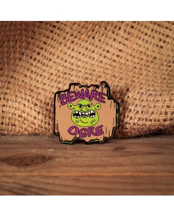 SHREK - Beware Ogre - Pin's Edition Limitée - vue de profil
