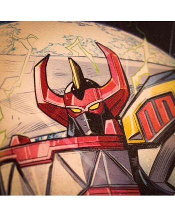 POWER RANGERS - Art Print - Edition Limitée - vue de face