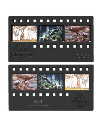 JURASSIC PARK - Bande de film Métallique de Collection - vue principale