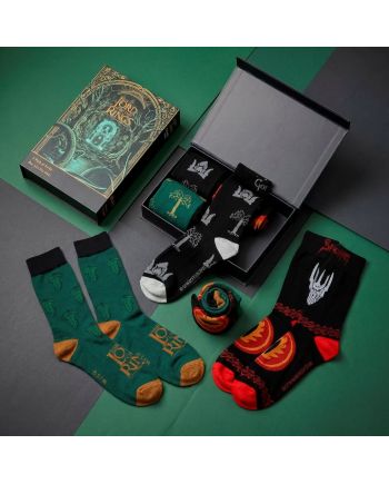 SEIGNEUR DES ANNEAUX - Pack de 3 Paires de Chaussettes (Taille 38-45) - vue de detail